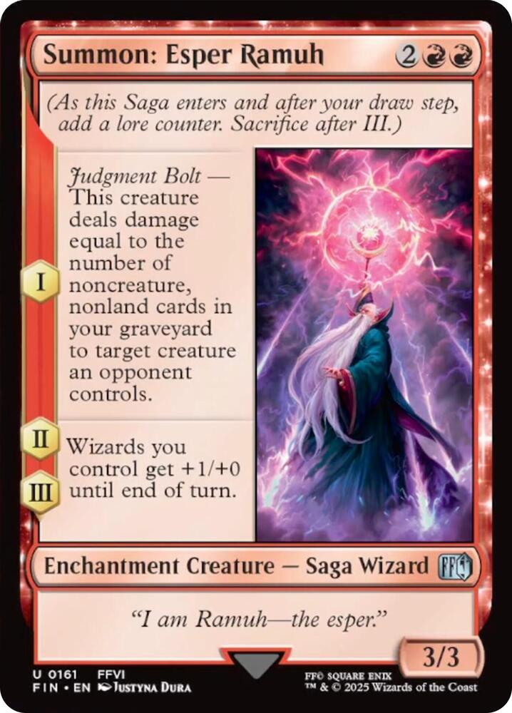 Summon: Esper Ramuh - FINAL FANTASY
