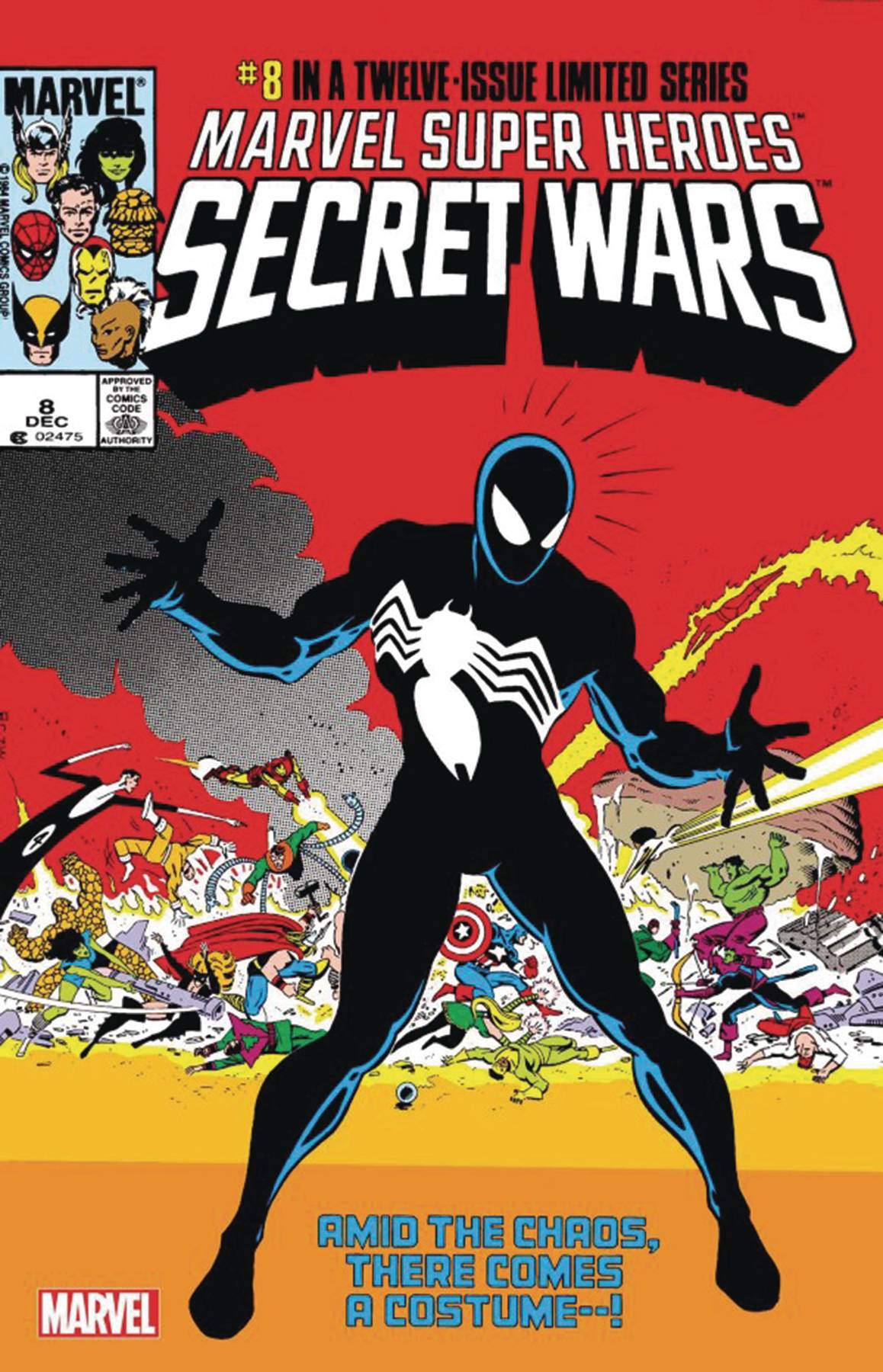 MARVEL SUPER HEROES SECRET WARS #8 FACSIMILE  FOIL CGC 9.8 - King Gaming 