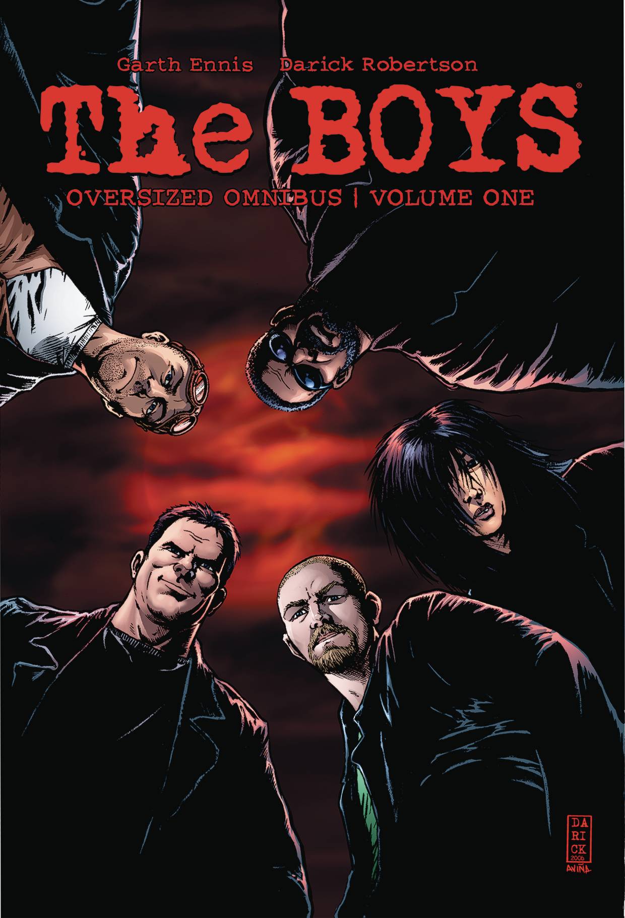 BOYS OVERSIZED OMNIBUS Signed Edition  Hard Cover VOL 01 - King Gaming 