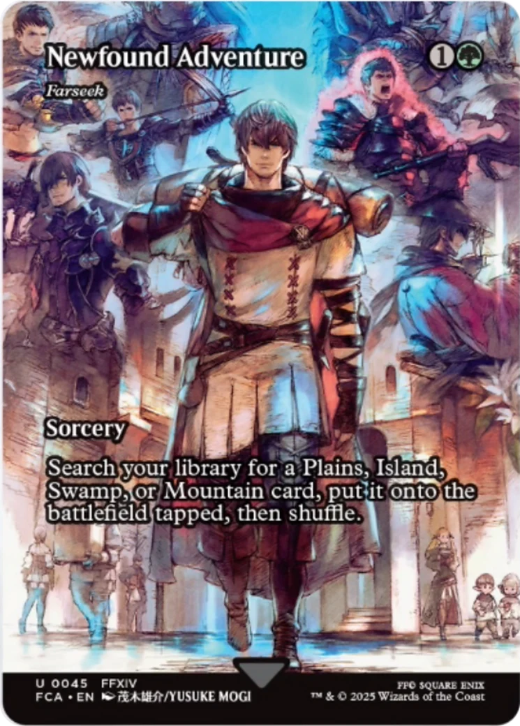 Newfound Adventure - Farseek (Showcase) - FINAL FANTASY: Through the Ages (FCA) - Geeked Out Goods