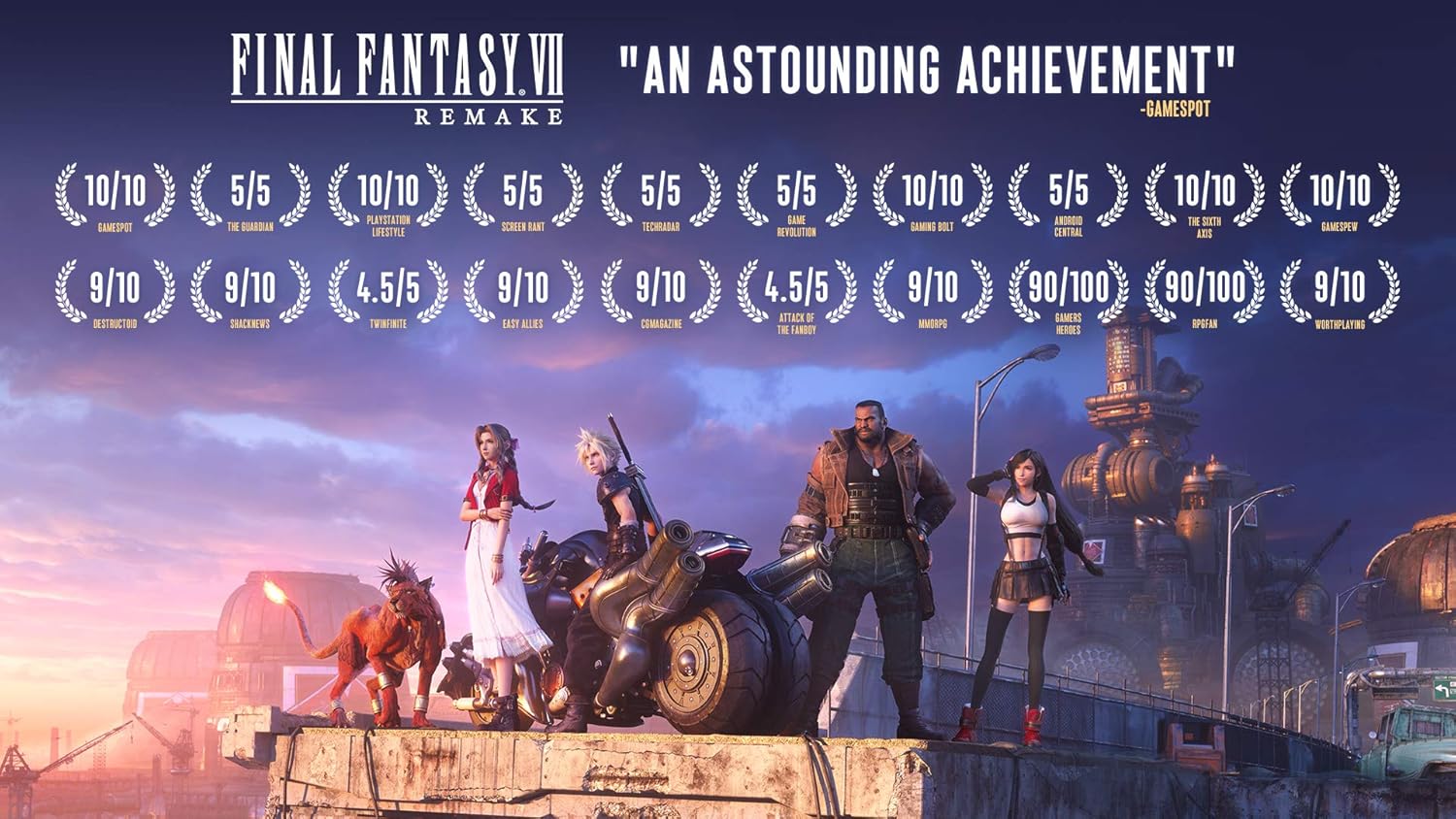 Final Fantasy Vii Remake Standard Edition - PlayStation 4 - Geeked Out Goods