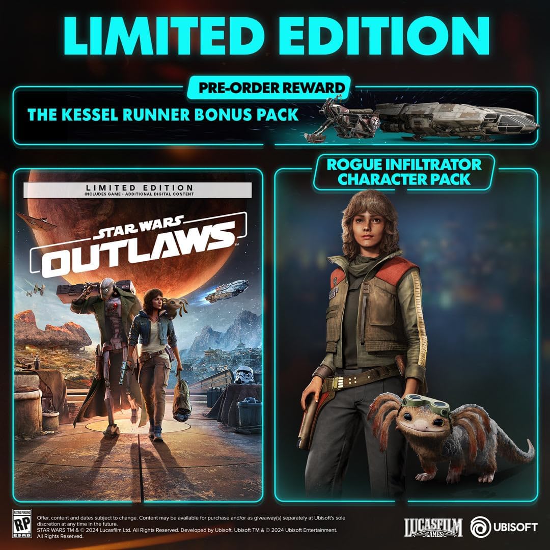 Star Wars Outlaws Limited Edition XBOX X - Pre Order - King Gaming 