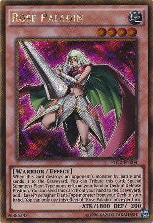 Rose Paladin - Gold Secret Rare - King Gaming 