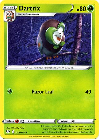 Dartrix - 12/189 - Uncommon - King Gaming 