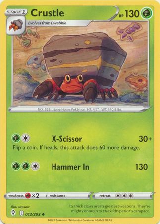 Crustle - 12/203 - Uncommon - King Gaming 