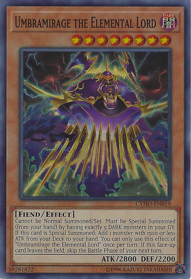 Umramirage The Elemental Lord - Super Rare - King Gaming 
