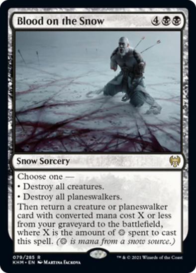 Blood on the Snow - R #79 King Gaming