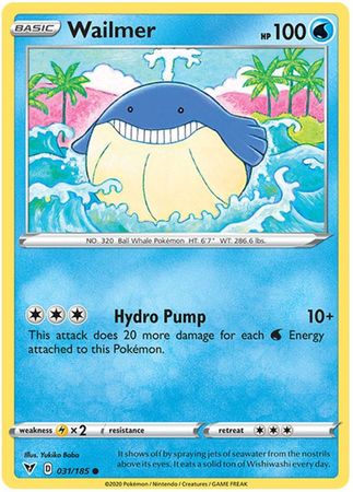 Wailmer - 31/185 - Common - King Gaming 