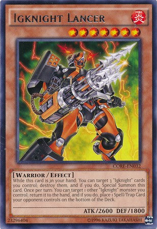 Igknight Lancer - Rare - King Gaming 