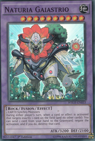 Naturia Gaiastrio - Super Rare - King Gaming 