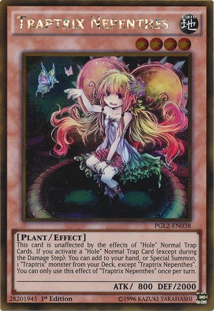 Traptrix Nepenthes - Gold Rare - King Gaming 