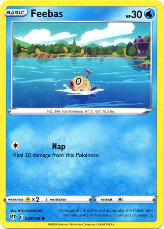 Feebas - 38/189 - Common - King Gaming 