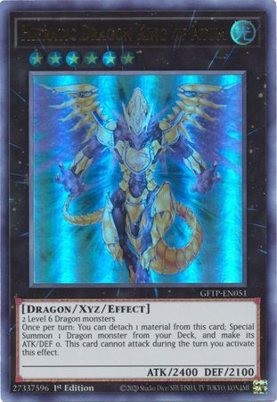 Hieratic Dragon King of Atum - Ultra Rare - King Gaming 