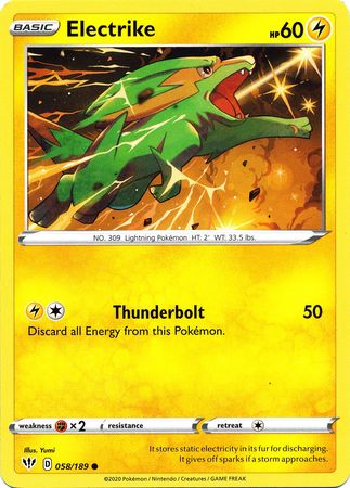 Electrike - 58/189 - Common - King Gaming 
