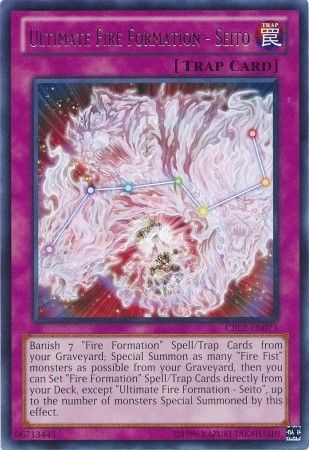 Ultimate Fire Formation - Seito - Rare - King Gaming 