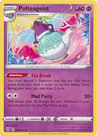 Polteageist - 83/189 - Uncommon - King Gaming 