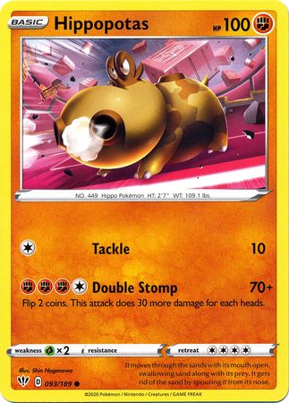 Hippopotas - 93/189 - Common - King Gaming 