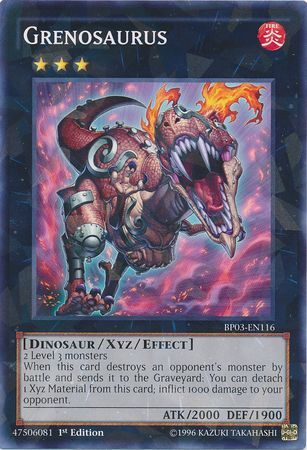 Grenosaurus - Shatterfoil Rare - King Gaming 