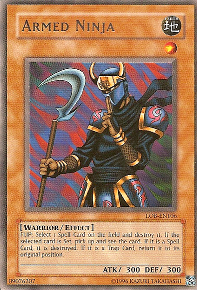Armed Ninja - Rare - Yu-Gi-Oh King Gaming