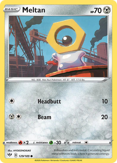 Meltan - 129/189 - Common King Gaming