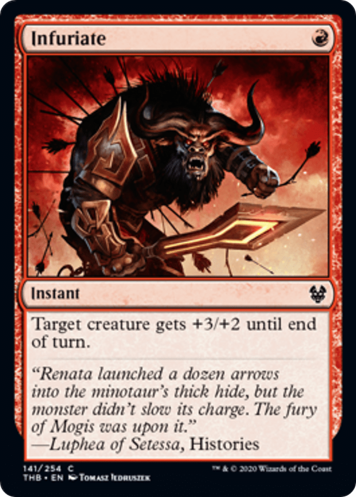 Infuriate - NM - C #141 King Gaming