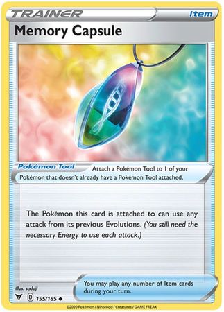 Memory Capsule - 155/185 - Uncommon - King Gaming 