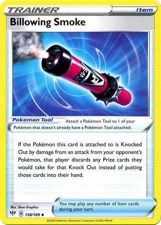 Billowing Smoke - 158/189 - Uncommon - King Gaming 