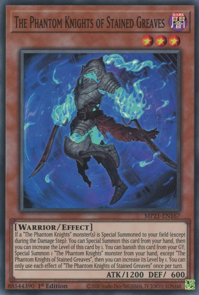 The Phantom Knights of Stained Greaves - Super Rare - Yu-Gi-Oh - King Gaming 