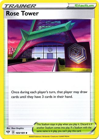 Rose Tower - 169/189 - Uncommon - King Gaming 
