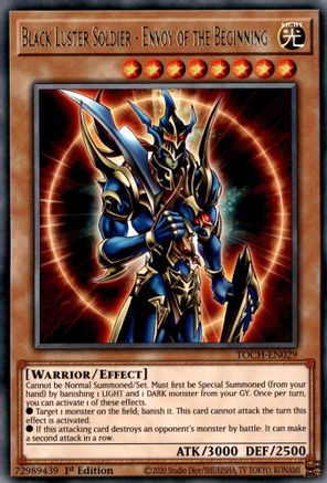 Black Luster Soldier - Envoy of The Beginning - Rare - King Gaming 