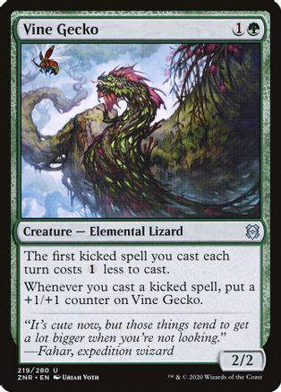 Vine Gecko - U #219 King Gaming