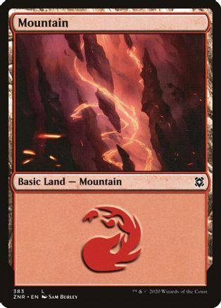 Mountain - L #383 King Gaming