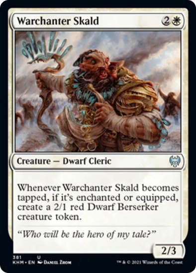 Warchanter Skald - U #381 King Gaming