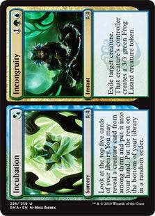 Incubation // Incongruity - NM - C #226 King Gaming