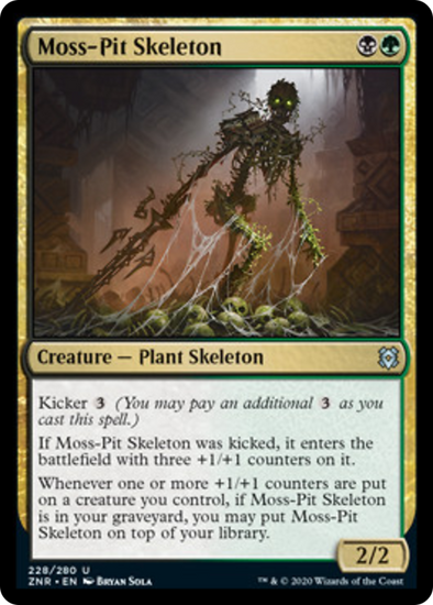 Moss-Pit Skeleton - #228 - Uncommon - King Gaming 