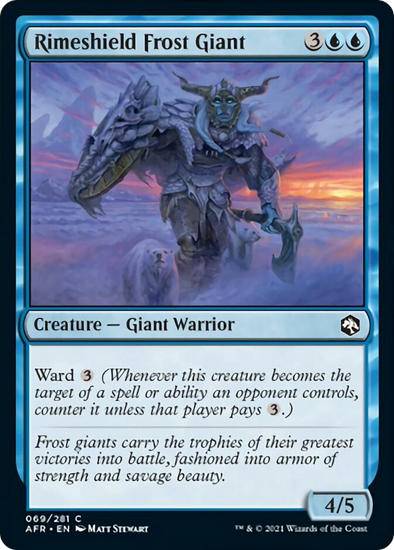 Rimeshield Frost Giant - #69 - Common - King Gaming 