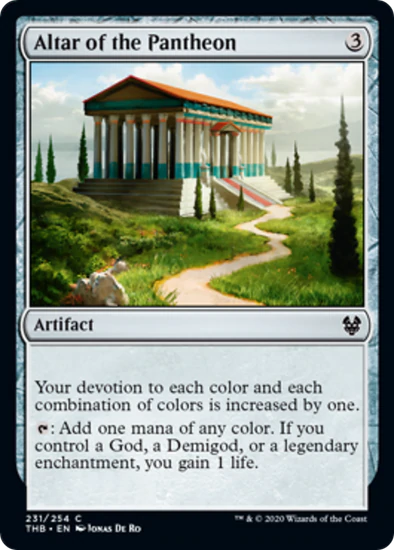 Alter of the Pantheon - C #231 King Gaming