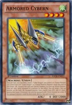 Armored Cybern - Common - Yu-Gi-Oh King Gaming