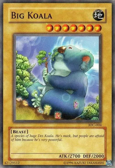 Big Koala - Common - Yu-Gi-Oh King Gaming
