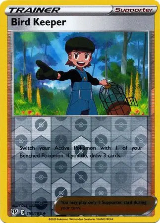 Bird Keeper 159/189 - Uncommon - Reverse Holo King Gaming