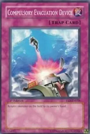 Compulsory Evacuation Device - Common - Yu-Gi-Oh King Gaming