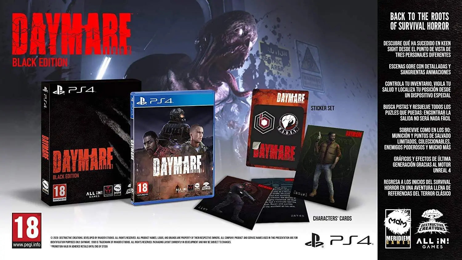 Daymare: 1998 Black Edition King Gaming