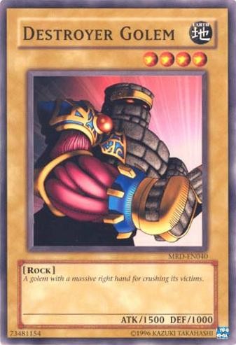 Destroyer Golem - Common - Yu-Gi-Oh King Gaming