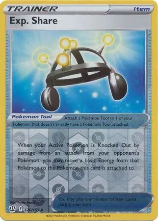 Exp. Share - 126/163 - Common - Reverse Holo King Gaming