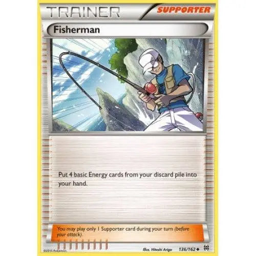 Fisherman - 136/162 - Uncommon King Gaming