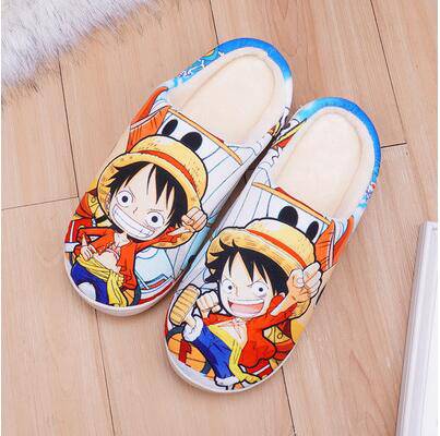 Japanese Anime Doragon Boru Shoes  Goku Winter Warm Plush Men Women Shoes King Gaming