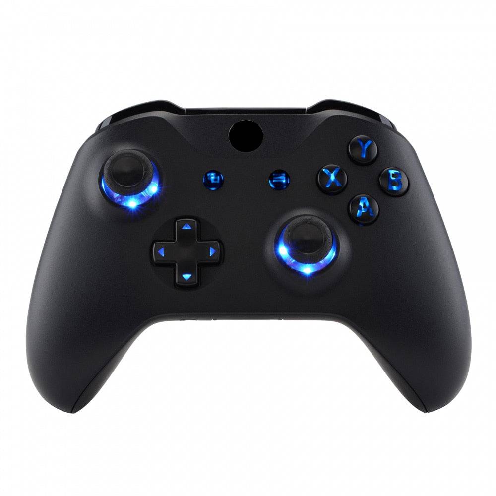 eXtremeRate Multi-Colors Luminated D-pad Thumbstick ABXY Button (DTF) LED Kit for Xbox One Standard Xbox One S / X Controller King Gaming