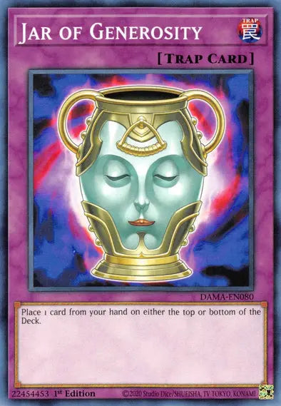 Jar Of Generosity - Common - Yu-Gi-Oh King Gaming