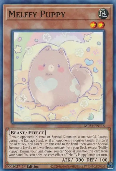 Melffy Puppy - Common - Yu-Gi-Oh King Gaming