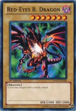 Red-Eyes B. Dragon - Common - Yu-Gi-Oh King Gaming